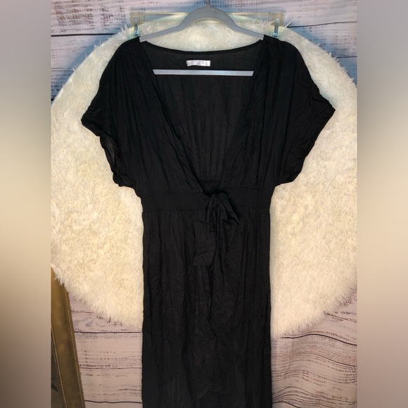Women's Black Swim Coverup Large NWOT - Picture 4 of 13